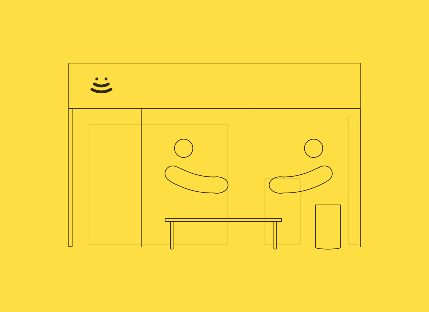 Give store illustration