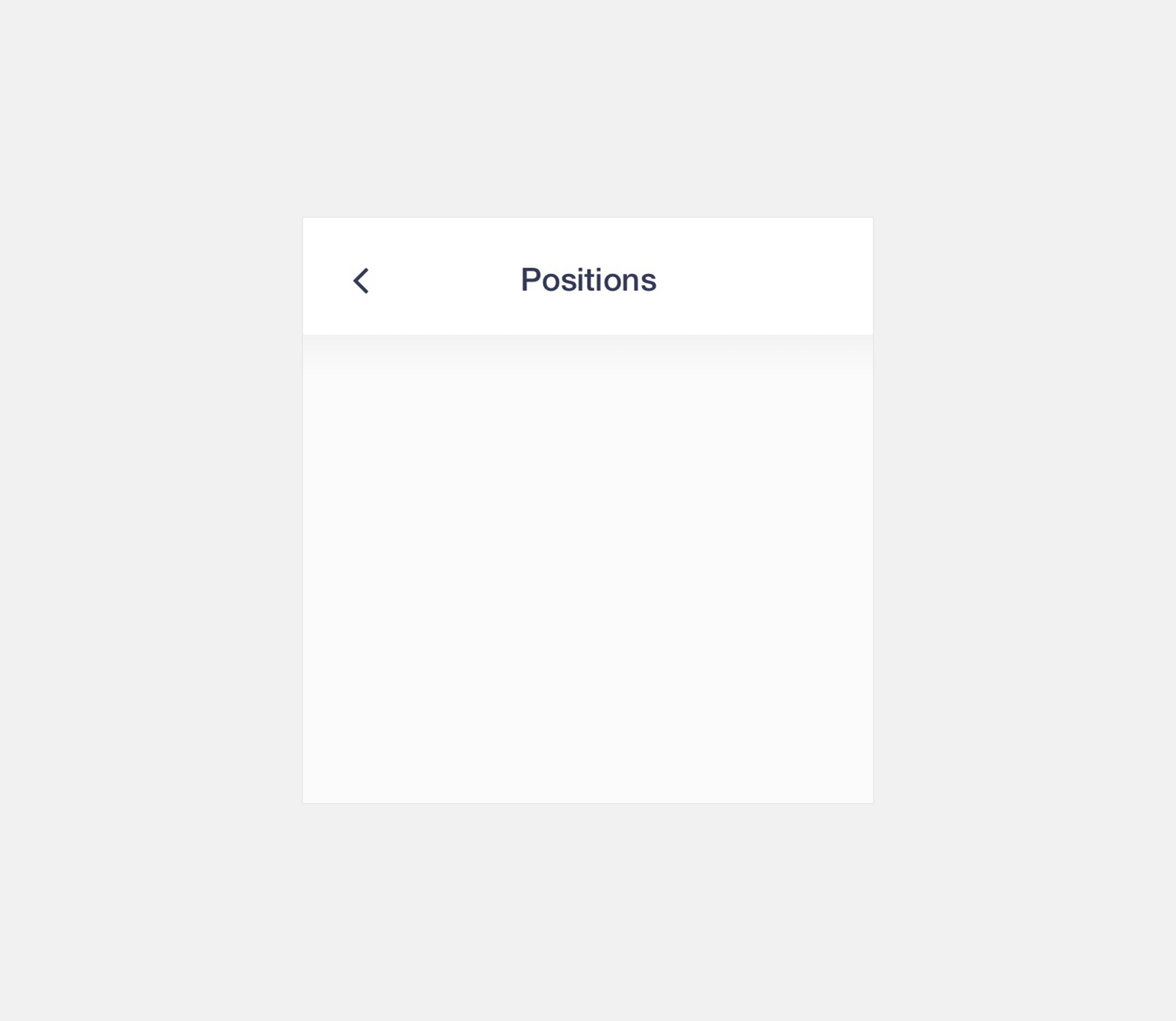 Item modality header